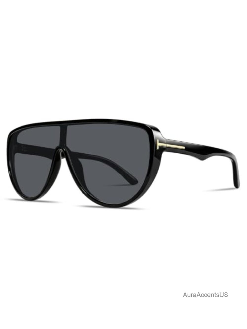 Oversized Aviator Sunglasses Women Retro Vintage Pilot Metal Alloy UV400